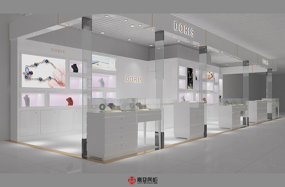 DORIS — 飾品展柜案例   恒寶廣場店